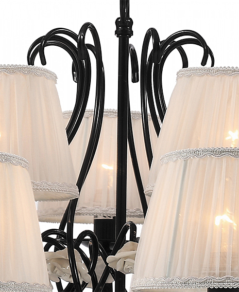 Подвесная люстра Летисия H17079/15GBK