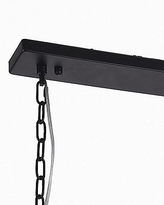 Подвесная люстра Кароль 0003/6P-BK-CL