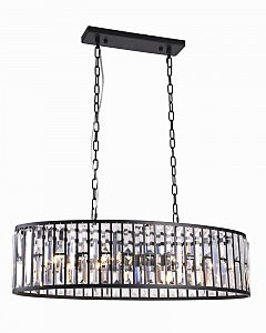 Подвесная люстра Кароль 0003/6P-BK-CL