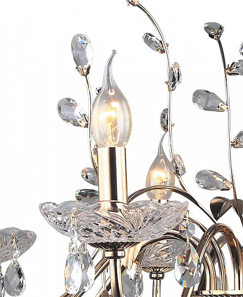 Подвесная люстра Флоренс 0017/8P-FGD