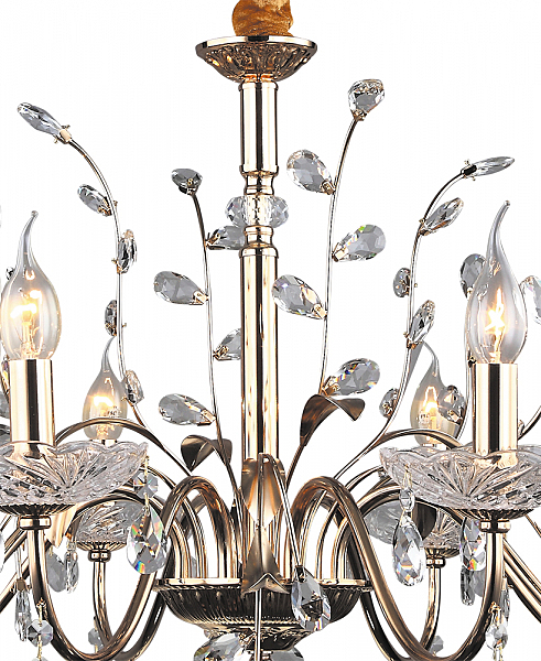 Подвесная люстра Флоренс 0017/8P-FGD