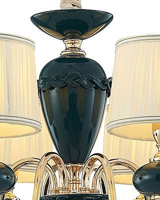 Подвесная люстра Макей 1031/6H-GD-DGN-WT