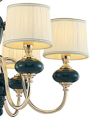 Подвесная люстра Макей 1031/6H-GD-DGN-WT