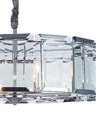 Подвесная люстра Талия 3002/8P-CR-CL