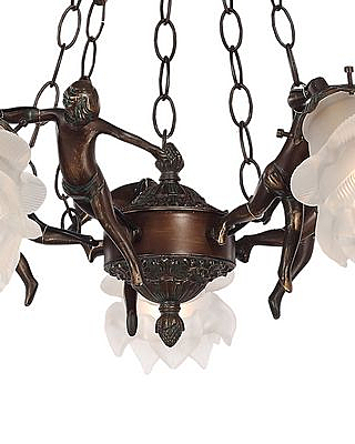 Подвесная люстра Эльза H17050/5PCRG