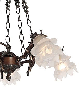 Подвесная люстра Эльза H17050/5PCRG