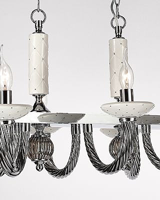 Подвесная люстра Летисия P17076/8CR