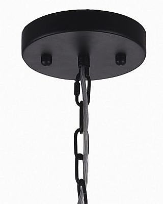 Подвесная люстра Кароль 0003/8P-BK-CL