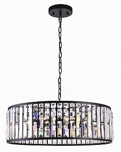 Подвесная люстра Кароль 0003/8P-BK-CL