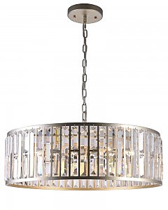 Подвесная люстра Кароль 0003/8P-SRGD-CL