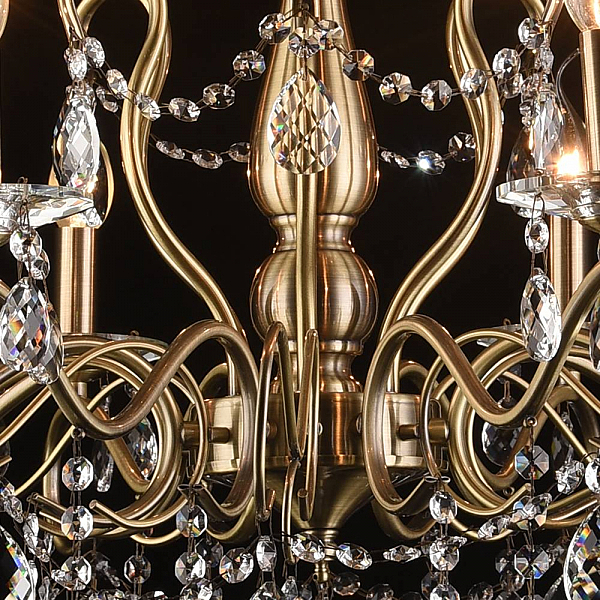 Подвесная люстра Юнона 0016/8P-AB