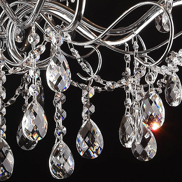 Подвесная люстра Юнона 0016/8P-CR