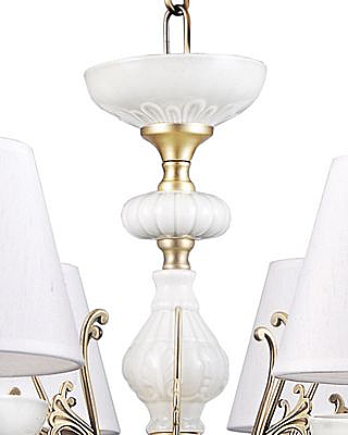 Подвесная люстра Лива 1025/8H-AB-WT