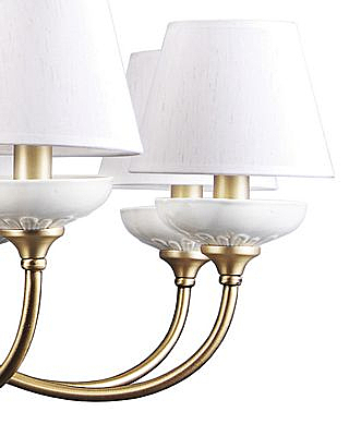 Подвесная люстра Лива 1025/8H-AB-WT