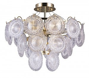 Потолочная люстра Антеро 3009/5P-DGD-CL