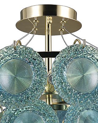 Потолочная люстра Антеро 3009/5P-DGD-TRQ