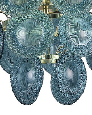 Потолочная люстра Антеро 3009/5P-DGD-TRQ