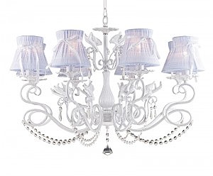 Подвесная люстра Жизель 1011/8P-WS