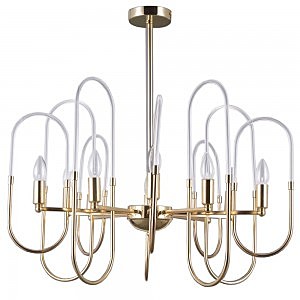 Люстра на штанге Эмерис 2028/10P-DGD