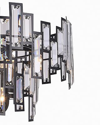 Подвесная люстра Энвер 0004/5P-BK-CL