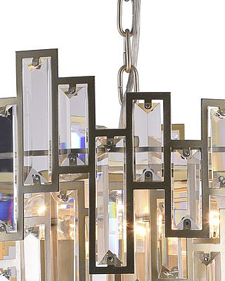 Подвесная люстра Энвер 0004/5P-SRGD-CL