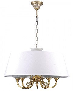 Подвесная люстра Лива 1025/5P-AB-WT