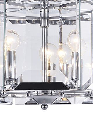 Подвесная люстра Талия 3002/5P-CR-CL