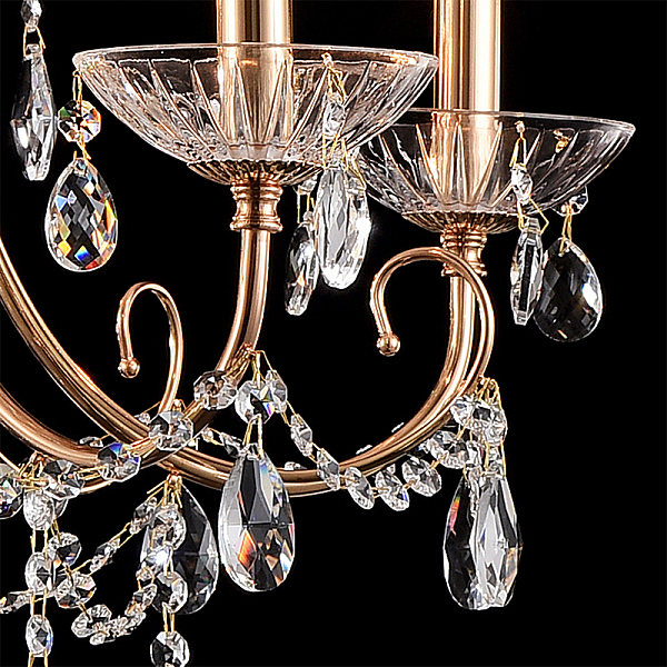 Подвесная люстра Хлоя 0015/5P-FGD