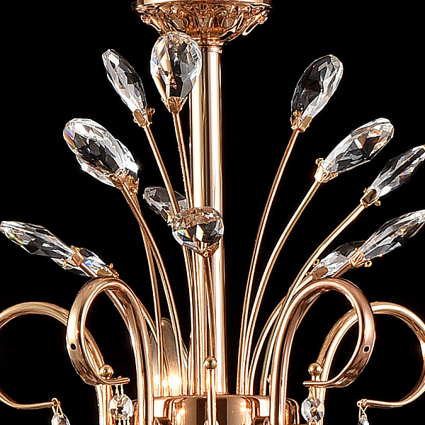 Подвесная люстра Хлоя 0015/5P-FGD