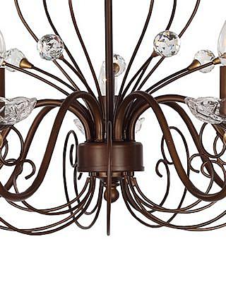 Подвесная люстра Брилл H17032/7RBOC