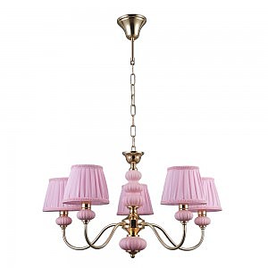 Подвесная люстра Дорте 1024/5H-DGD-PK