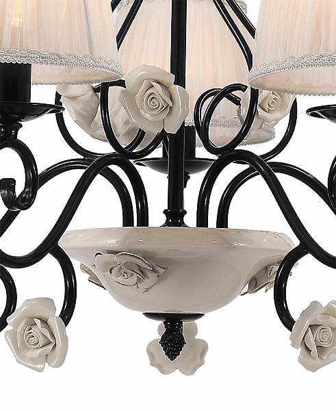 Подвесная люстра Летисия H17079/5GBK