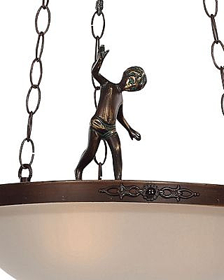 Подвесная люстра Эльза P17050/3PCRG