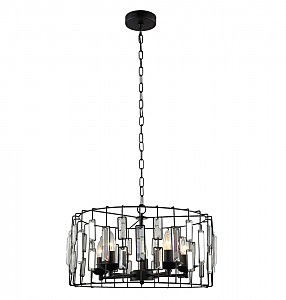 Подвесная люстра Аглая 0001/5P-BK