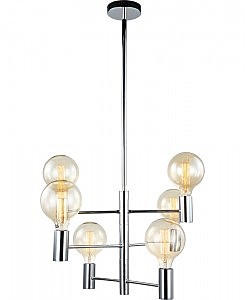 Люстра на штанге Силеван 4011/6P-CR