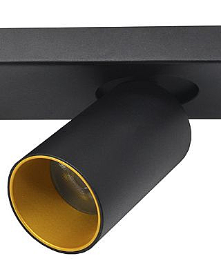 Светильник спот Кайл 8002/1W-BK-GD