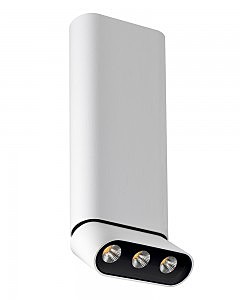 Накладной светильник Фергус 8005/3CL-WT-BK