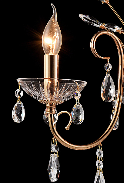 Настольная лампа Хлоя 0015/3T-FGD