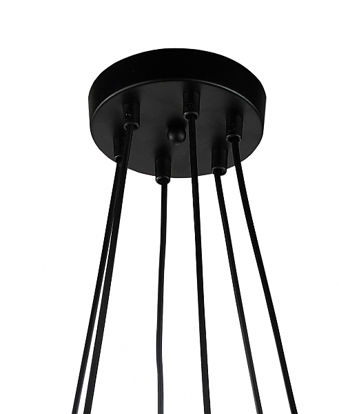 Подвесная люстра Сиринга 4006/6P-BK-GR-BL