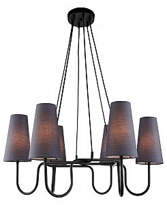 Подвесная люстра Сиринга 4006/6P-BK-GR-BL