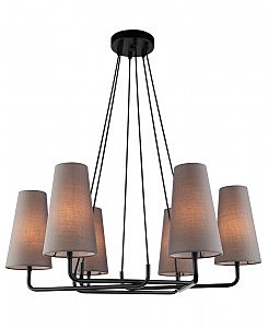 Подвесная люстра Астарта 4008/6P-BK-DGR