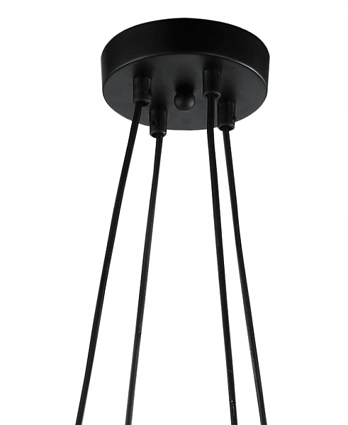 Подвесная люстра Нерей 4001/4P-BK-GD