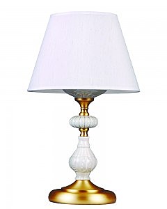 Настольная лампа Лива 1025/1T-AB-WT