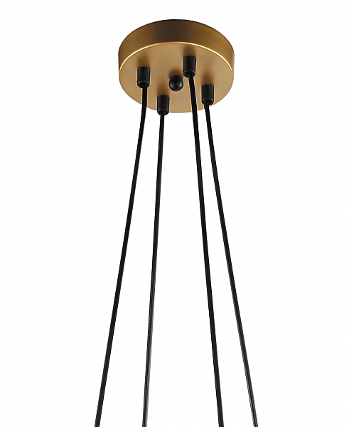 Подвесная люстра Айла 4003/4P-GD-WT