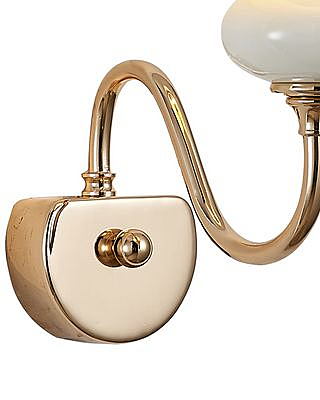 Настенное бра Макей 1031/1W-GD-WT