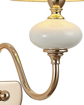 Настенное бра Макей 1031/1W-GD-WT