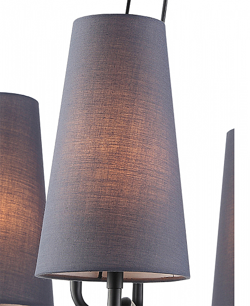 Подвесная люстра Сиринга 4006/4P-BK-GR-BL