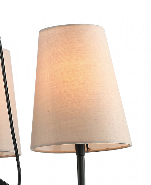 Подвесная люстра Твинкл 4010/4P-BK-LGR