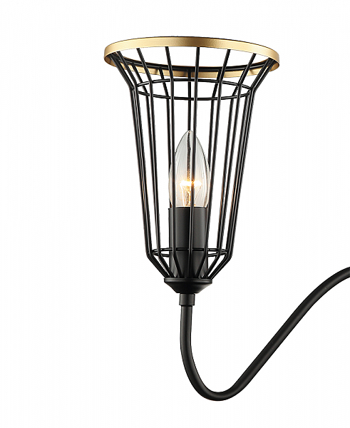 Подвесная люстра Блис 4016/3P-BK-GD