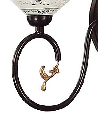 Настенное бра Алин W17024/2LBCG1